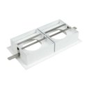 Ver imagem 3 de Spot Embutir Duplo Recuado Direcionável M190-2 para Lâmpada Dicroica 18x9cm Branco