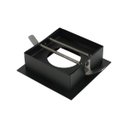 Ver imagem 3 de Spot Embutir Quadrado Recuado Direcionável M190 para Lâmpada Dicroica 9x9cm Preto