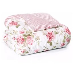 Edredom Cama Casal Microfibra Dupla Face Estampado Variados - 1