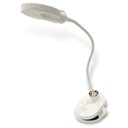 Ver imagem 1 de Luminária de Mesa Led Usb com Clip 47,5 Cm - Branca - Quanhe