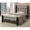 Cama Solteiro Rustic Florença Espresso Móveis - 1