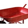 Carrinho De Mão 45litros Com Caçamba Metálica Vermelho - 3