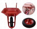 Ver imagem 5 de Carrinho De Mão 45litros Com Caçamba Metálica Vermelho