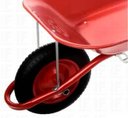 Ver imagem 4 de Carrinho De Mão 45litros Com Caçamba Metálica Vermelho