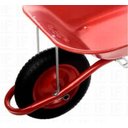 Ver imagem 4 de Carrinho De Mão 45litros Com Caçamba Metálica Vermelho