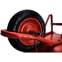 Carrinho De Mão 45litros Com Caçamba Metálica Vermelho - 2
