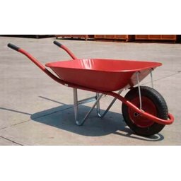 Carrinho De Mão 45litros Com Caçamba Metálica Vermelho - 6