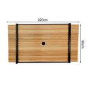Ver imagem 4 de Painel para Tv até 75 Polegadas Ripado Becca Estilo Industrial 220 X 90cm