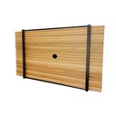 Ver imagem 3 de Painel para Tv até 75 Polegadas Ripado Becca Estilo Industrial 220 X 90cm