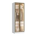Ver imagem 1 de Guarda Roupa Modulado 2 Portas Reflecta Requinte 100% MDF