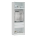 Ver imagem 2 de Guarda Roupa Modulado 2 Portas Reflecta Requinte 100% MDF
