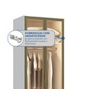 Ver imagem 6 de Guarda Roupa Modulado 2 Portas Reflecta Requinte 100% MDF