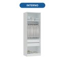 Ver imagem 5 de Guarda Roupa Modulado 2 Portas Reflecta Requinte 100% MDF