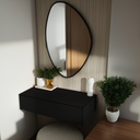 Ver imagem 5 de Penteadeira Suspensa com Gaveta Multifuncional Corrediça Organizadora Maquiagens Hall de Entrada Pre