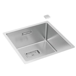 Cuba de Embutir Wish 44x44x20 Inox Escovado Deca - 1