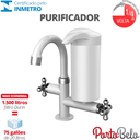 Ver imagem 2 de Purificador C/ Torneira de Mesa Bica Baixa 1/4 de Volta Porto Belo 1/2' e 3/4' Cor Branco e Cr Durín