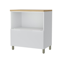 Ver imagem 3 de Balcão de Cozinha Marquesa 1 Porta 1 Gaveta 100% MDF Branco/Nature - Nesher