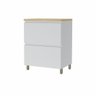 Balcão Modular 1 Porta Basculante 1 Gaveta Nesher Rainha 70cm 100 Mdf - 1