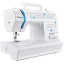 Ver imagem 4 de Máquina De Costura Portátil Elgin Genius Plus Jx-4035 2 220v Branca E Azul