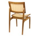 Ver imagem 2 de Cadeira Milão Assento Palhinha com Encosto em Palhinha Amêndoa