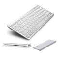Ver imagem 1 de Mini Teclado Bluetooth Para Tablet E Smartphone - Prata