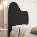 Ver imagem 2 de Cabeceira Orgânica Cama Box Solteiro Sea 90cm com Frame Bouclé Preto - Desk Design