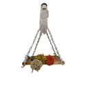 Ver imagem 1 de Prateleira Rainha Do Mar Em Macramê Cor Cru