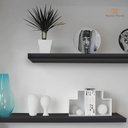 Ver imagem 2 de Crie Ambientes Únicos com a Prateleira Invisível Preta 90x30