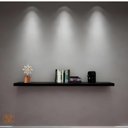 Ver imagem 1 de Crie Ambientes Únicos com a Prateleira Invisível Preta 90x30