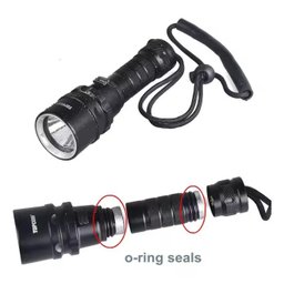Lanterna para Mergulho Camping Led Recarregavel Superpotente - 2