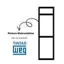 Ver imagem 2 de Suportes Prateleira Tripla Estilo Industrial 83x34 Preto