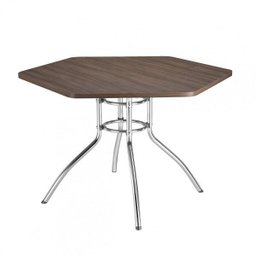 Mesa Sextavada Tampo em MDP Me-211 Novabras - 1