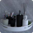 Ver imagem 2 de Kit 2 Suportes Porta Shampoo Para Banheiro De Canto Branco