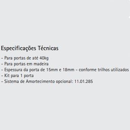 Kit Promocional Sistema De Portas De Correr Duo 11 Bigfer 3 Portas - 2