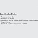 Ver imagem 2 de Kit Promocional Sistema De Portas De Correr Duo 11 Bigfer 3 Portas