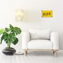 Ver imagem 3 de Placa Believe Ted Lasso Alto Relevo em Acrílico alto brilho Geek Marketplace