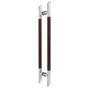 Ver imagem 1 de Puxador Duplo Tubular Ponta Diagonal 1.1/4 Alumínio / Inox 304 - Aço Corten / Polido Loja da Indústr