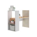 Ver imagem 2 de Mesa Escrivaninha De Desenho Infantil Branco Tx Com Nature