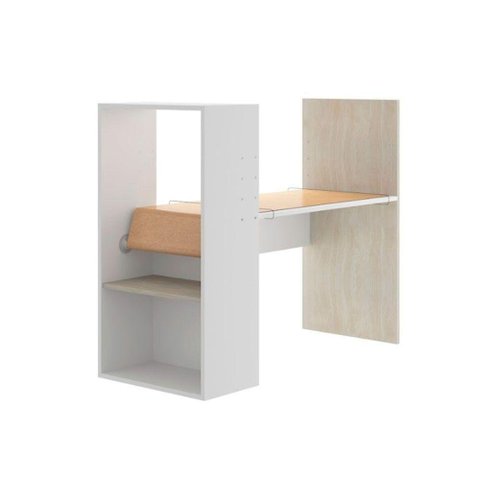 Mesa Escrivaninha De Desenho Infantil Branco Tx Com Nature