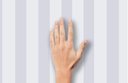Ver imagem 4 de Papel de Parede Texturizado Listrado Cinza Crômio Claro - Pp446:(1,06m X 15,6m) - Pp446