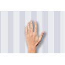 Ver imagem 4 de Papel de Parede Texturizado Listrado Cinza Crômio Claro - Pp446:(1,06m X 15,6m) - Pp446