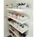 Ver imagem 3 de Kit 8 Prateleiras 30X20 Flutuantes Mdf 15Mm Branco Decoração