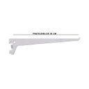 Ver imagem 2 de Kit 30 Suportes Para Trilho Cremalheira Prateleira 30Cm