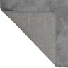 Tapete para Quarto Peludo 200x150cm Cinza 40mm Casen - 4