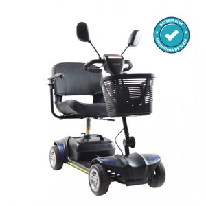 Scooter Elétrica Lb Dobrável até 136 Kg Dellamed