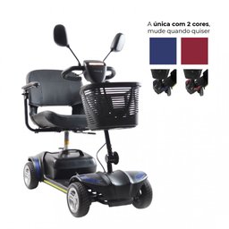 Scooter Elétrica Lb Dobrável até 136 Kg Dellamed - 4
