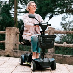 Scooter Elétrica Lb Dobrável até 136 Kg Dellamed - 3