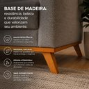 Ver mais imagens de Sofá Madri 3 Lugares 180cm Cinza Linho Lojas Curitibanas