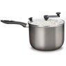 Pipoqueira Cristal Grafite Nº 22 com Tampa de Vidro Mta 8874 - 2