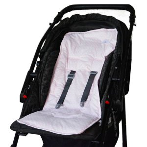 Capa de Carrinho Passeio Estrela Rosa